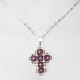Small Cross - Arabella-Silver Chain - 2
